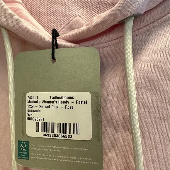 Canada Goose Pink Hoodie - Picture 4 of 5